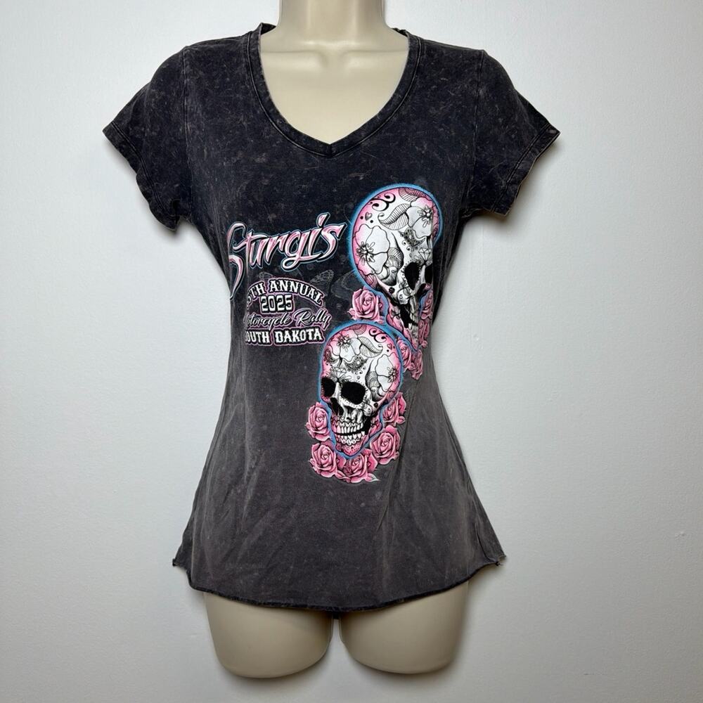 Vance Biker Wear Custom V Neck T Shirt